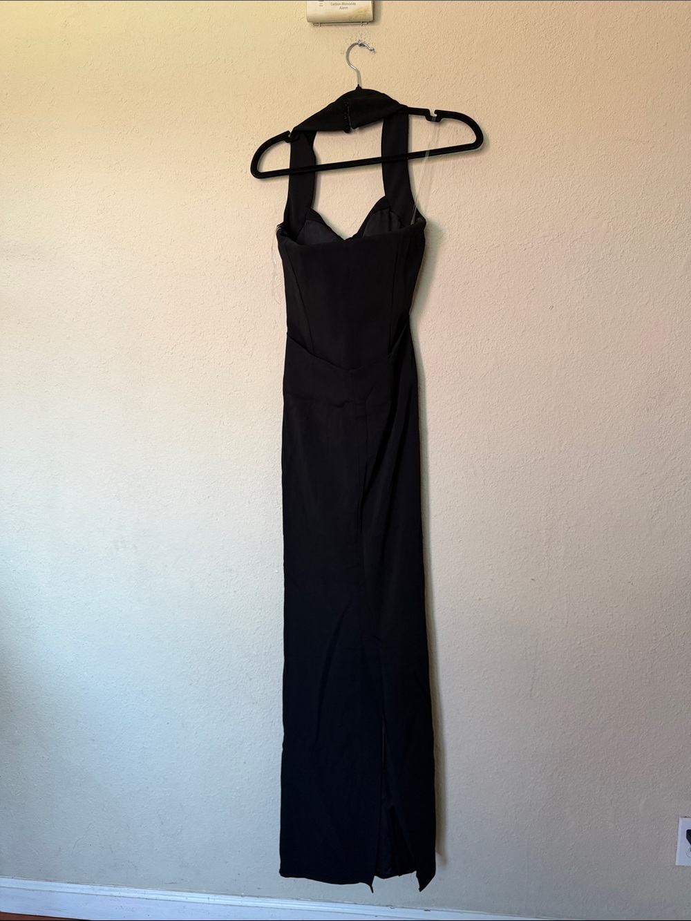 House of CB Sahar Black Sculpting Halter Neck Maxi Dress size M NWOT - Picture 7 of 10